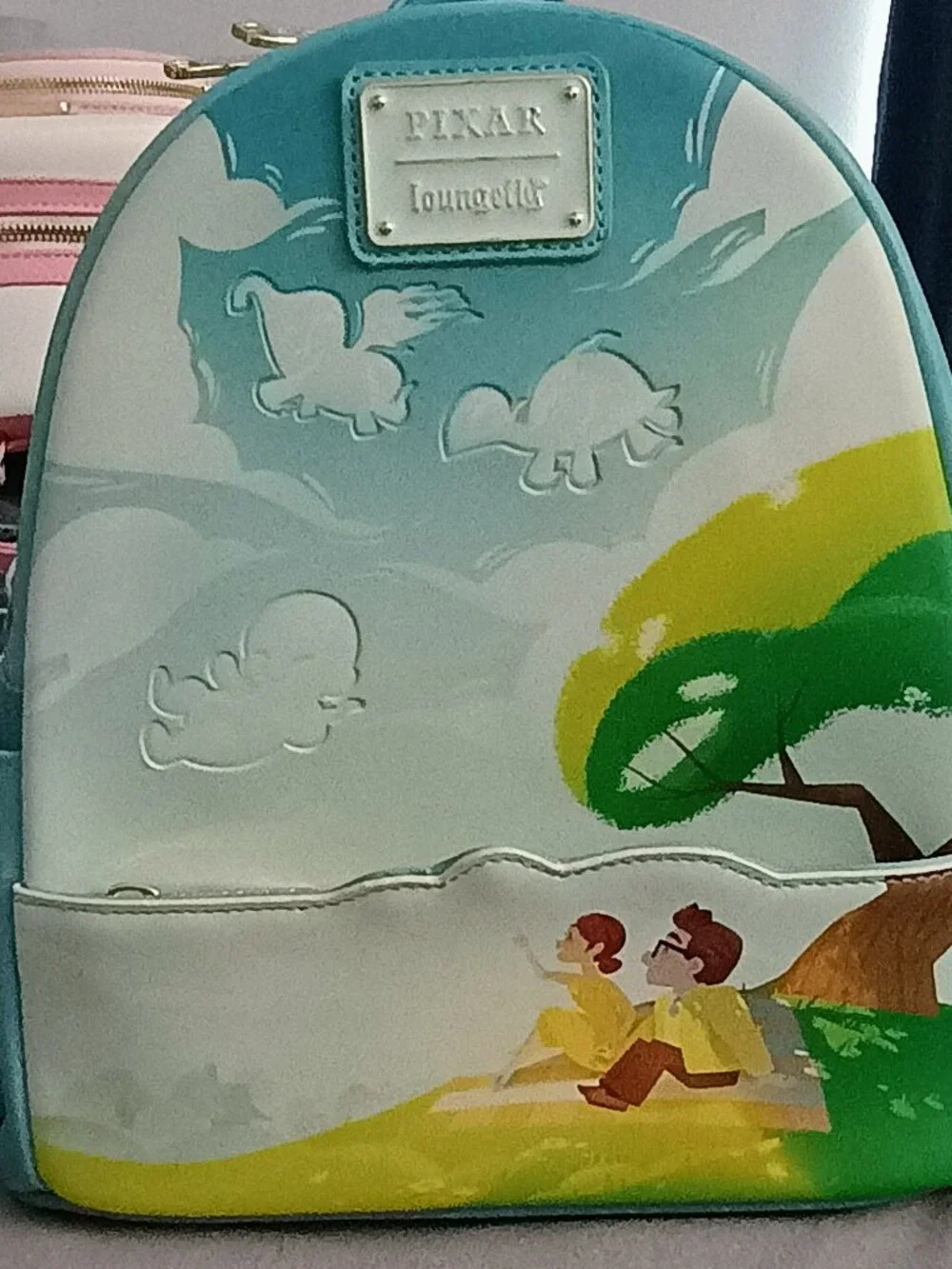 Retired Loungefly Disney Pixar Up Carl & Ellie Mini Backpack